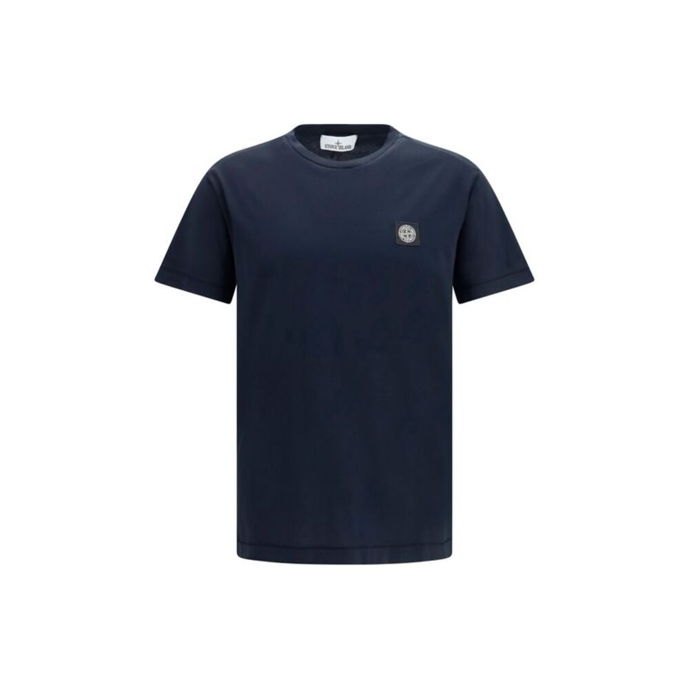 Stone Island Men Logo Patch T-Shirt